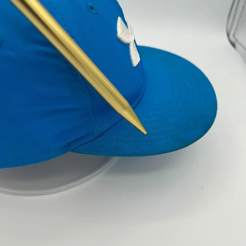 Under Armour Hat Baseball Cap Youth S/M Blue Sportswear Athletic